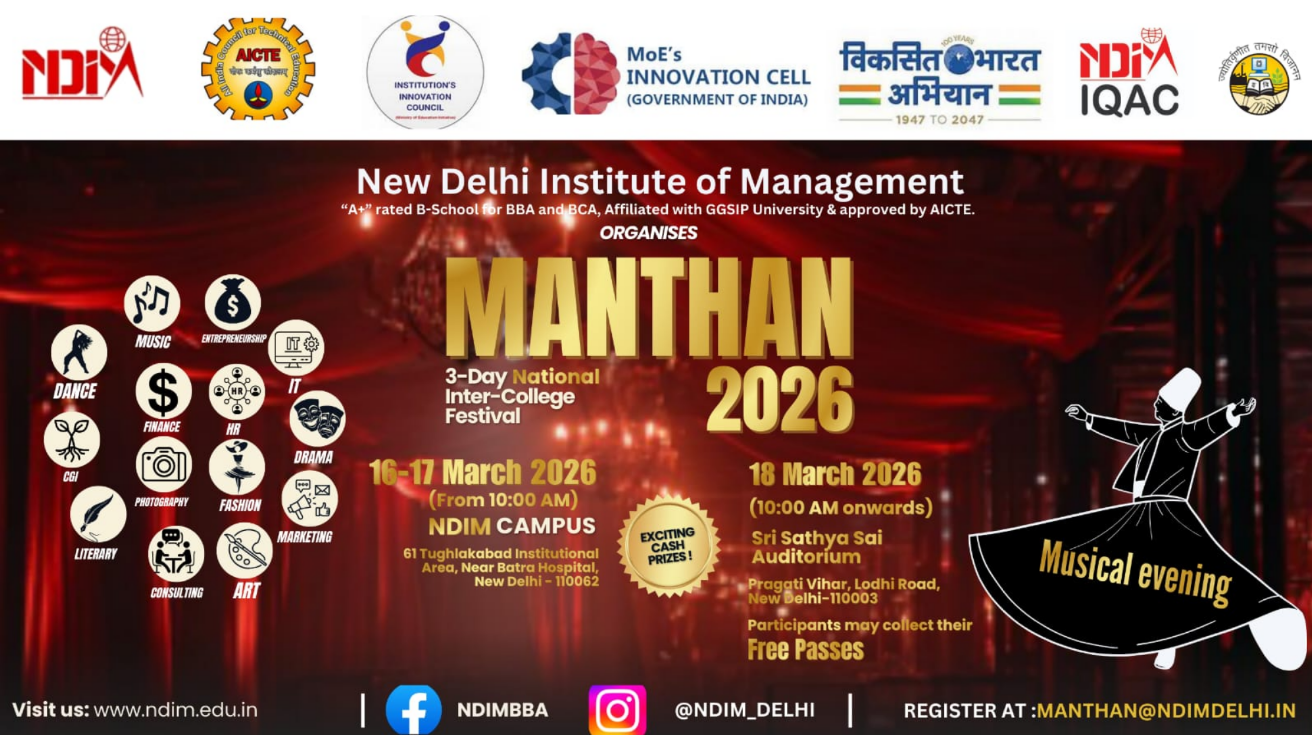 NDIM MANTHAN-26 in delhi ncr